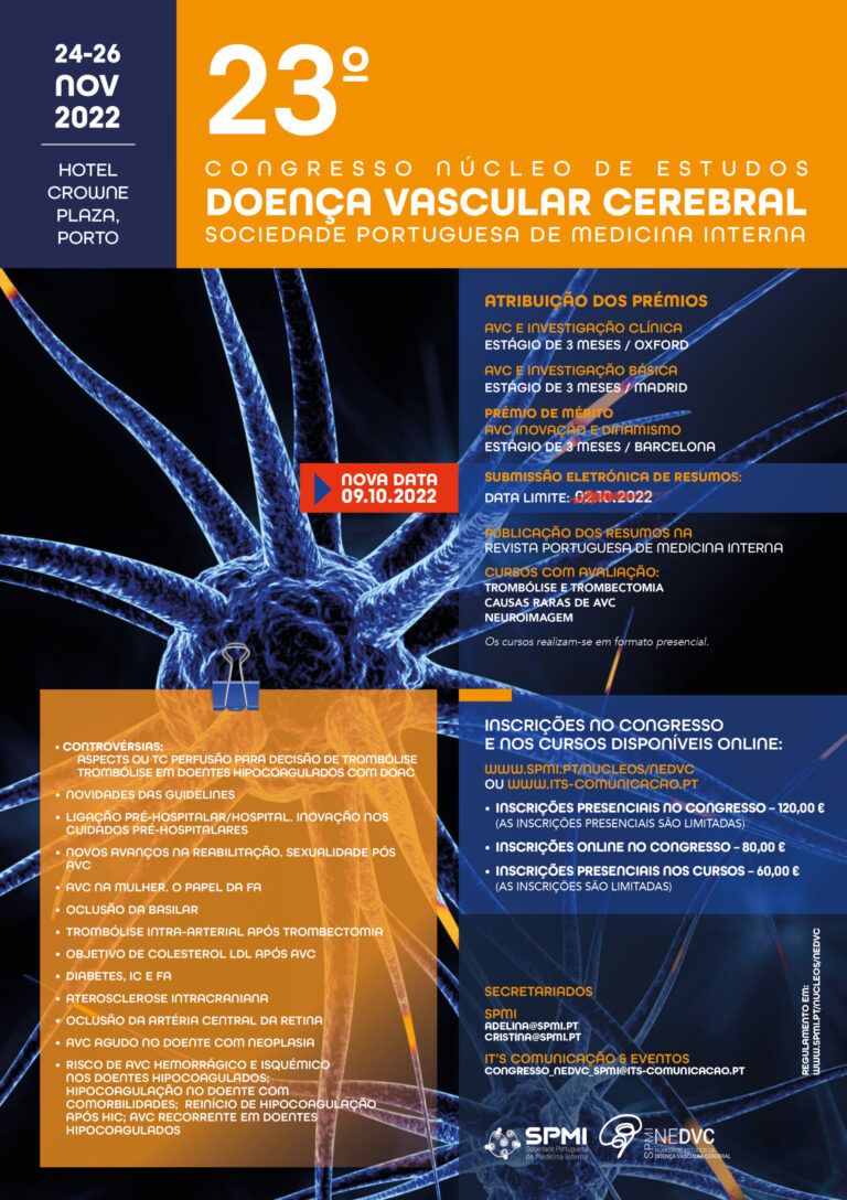 SPMI | 23ª Congresso do Núcleo de Estudos Doença Vascular Cerebral