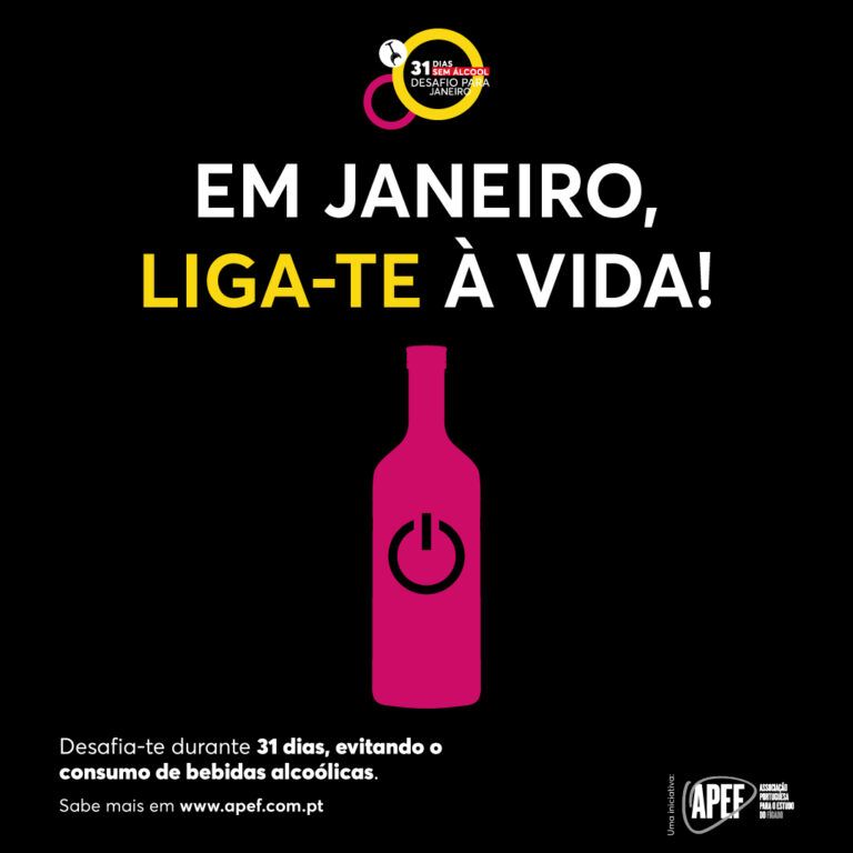 Jovens portugueses são desafiados a evitar consumir bebidas alcoólicas no primeiro mês do ano